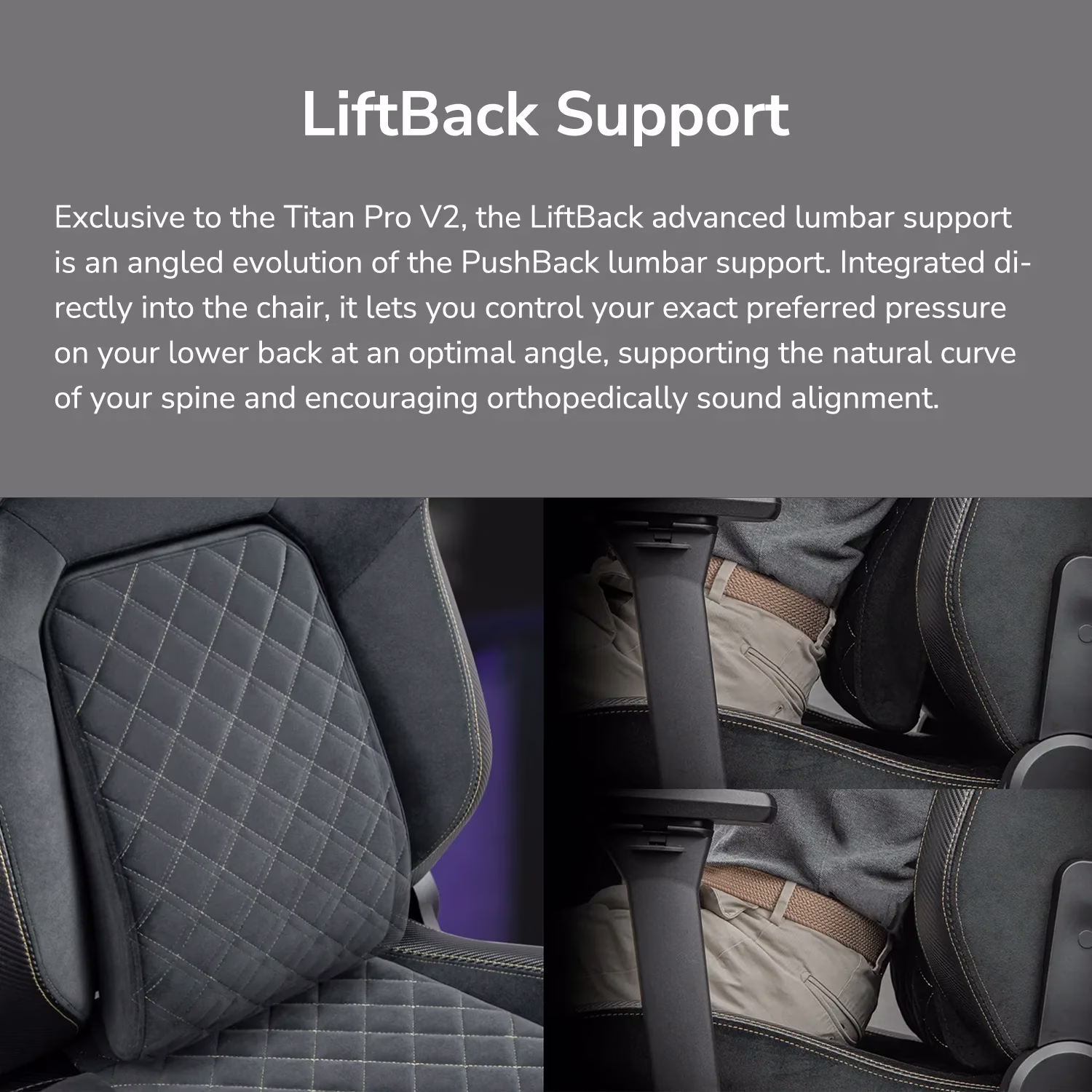 Cougar TITAN PRO V2 Gold XL Gaming Chair, XL Throne Design, 160kg Capacity, LiftBack Lumbar Support, 4D Armrests | 3MT2FGLB.0001 thumbnail 8