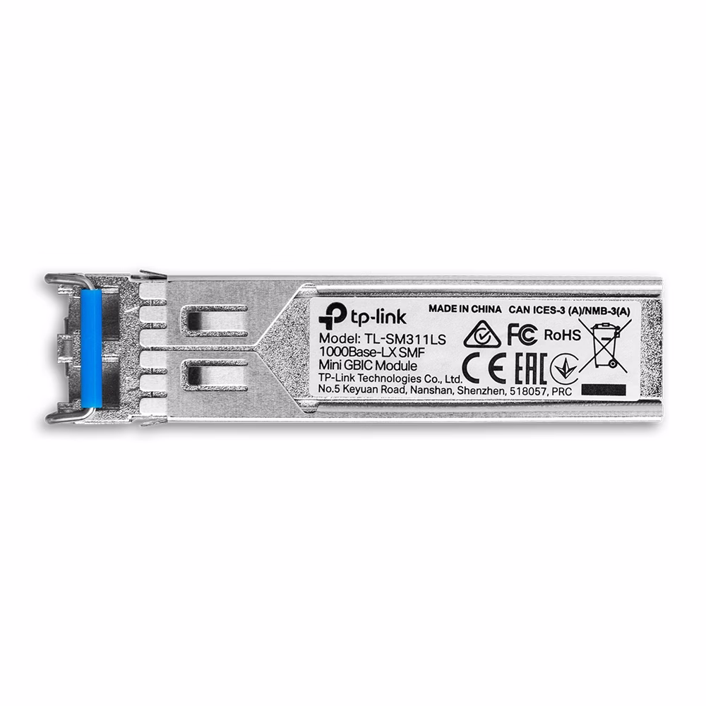 TP-Link TL-SM311LS Single-Mode MiniGBIC SFP Module, 1000Base-LX, 1310nm, LC Duplex, Up to 20km, Hot-Swappable | TL-SM311LS thumbnail 2