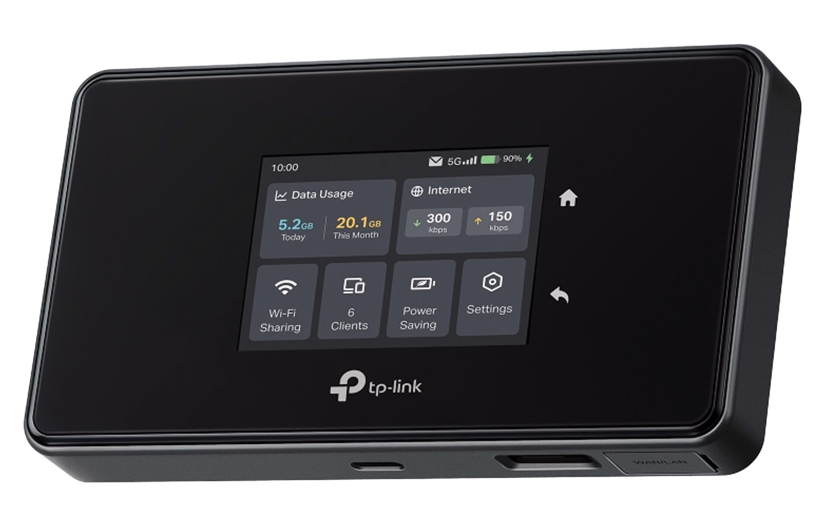 TP-Link M8550 5G Mobile Router, Wi-Fi 6E Tri-Band Hotspot, 3.4 Gbps 5G Speed, & Intuitive Touch Screen | M8550 image