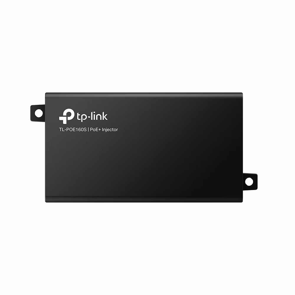 TP-Link Omada TL-PoE160S Gigabit PoE+ Injector, 30W Power Over Ethernet, 10/100/1000Mbps Speed Connectivity, Black | TL-POE160S thumbnail 2