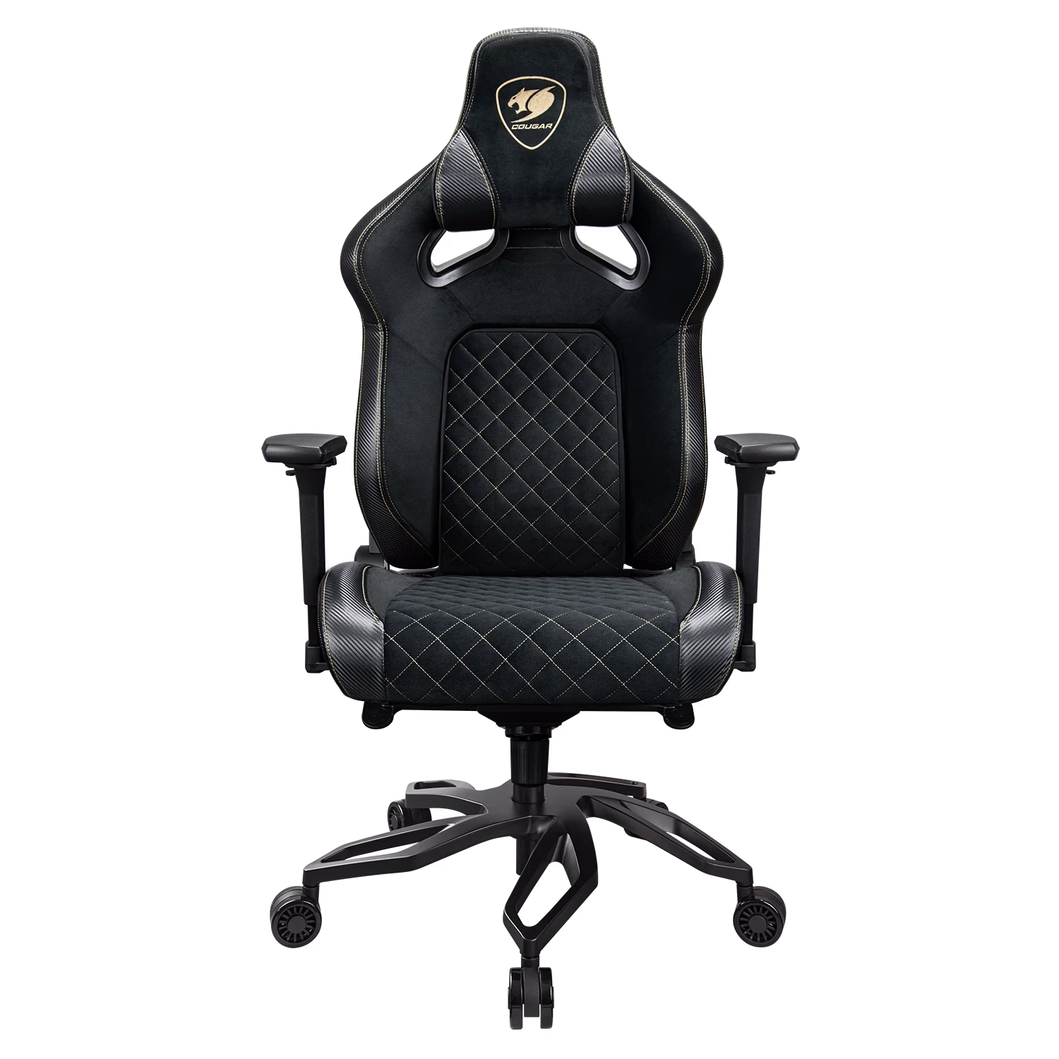 Cougar TITAN PRO V2 Gold XL Gaming Chair, XL Throne Design, 160kg Capacity, LiftBack Lumbar Support, 4D Armrests | 3MT2FGLB.0001 – Buy Online