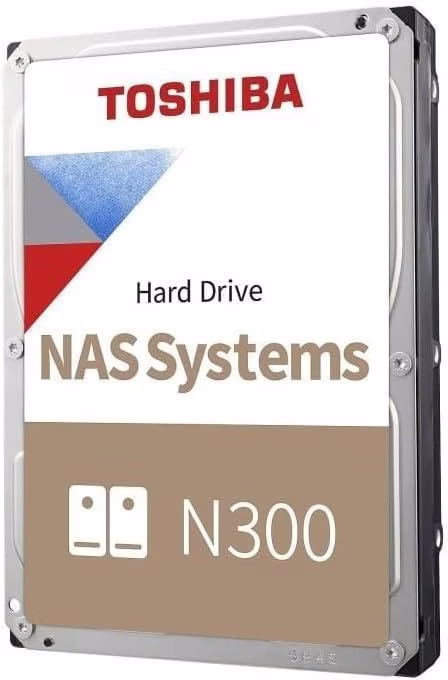 Toshiba N300 8TB NAS Internal Hard Drive, 7200 RPM, 3.5-inch SATA | HDWG780EZSTA thumbnail 2