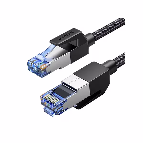 UGREEN Cat8 Shielded Ethernet Cable 3M, 2000MHz 40Gbps Braided Network Cable, RJ45 Modular Plugs | NW153-80432B – Buy Online