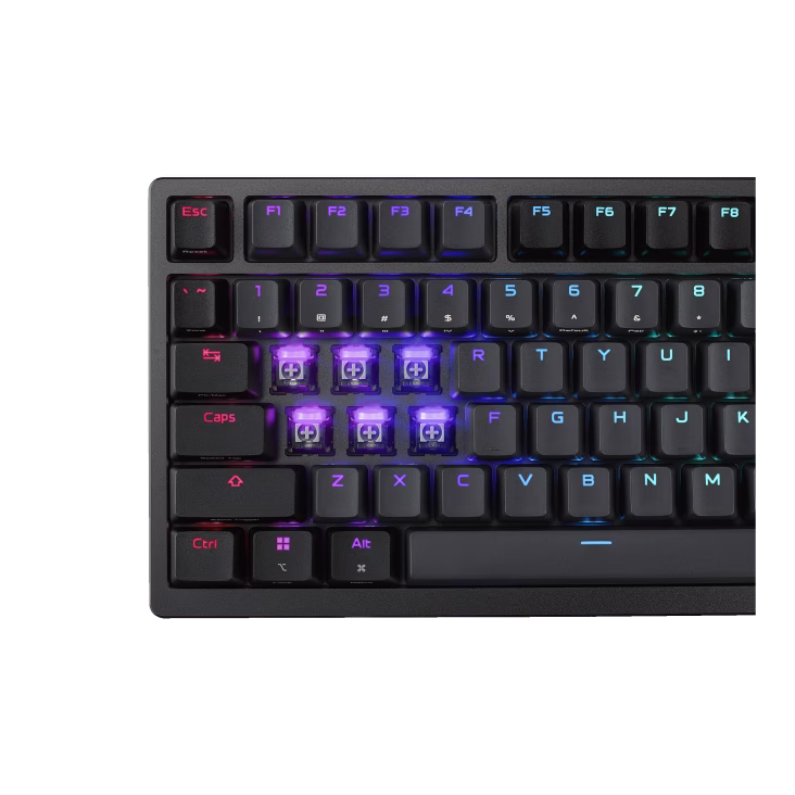 ASUS ROG Azoth 96 HE Black Gaming Keyboard, ROG HFX V2 Magnetic Switches, 8K Polling, OLED Display, Tri-Mode Wireless | 90MP040H-BKCA00 thumbnail 10