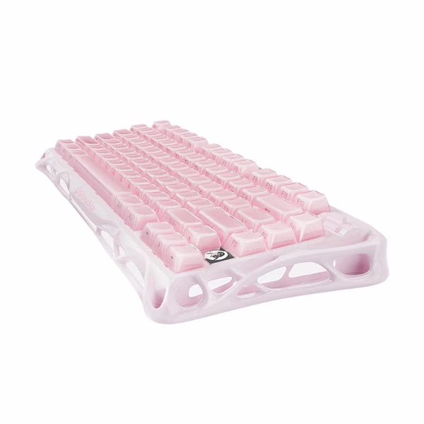 GravaStar Mercury K1 Special Edition Mechanical Keyboard, Sakura Pink, 75% Layout, Tri-Mode Wireless, Aluminum Frame, Gasket Mount | GS K1_P_PNK thumbnail 6