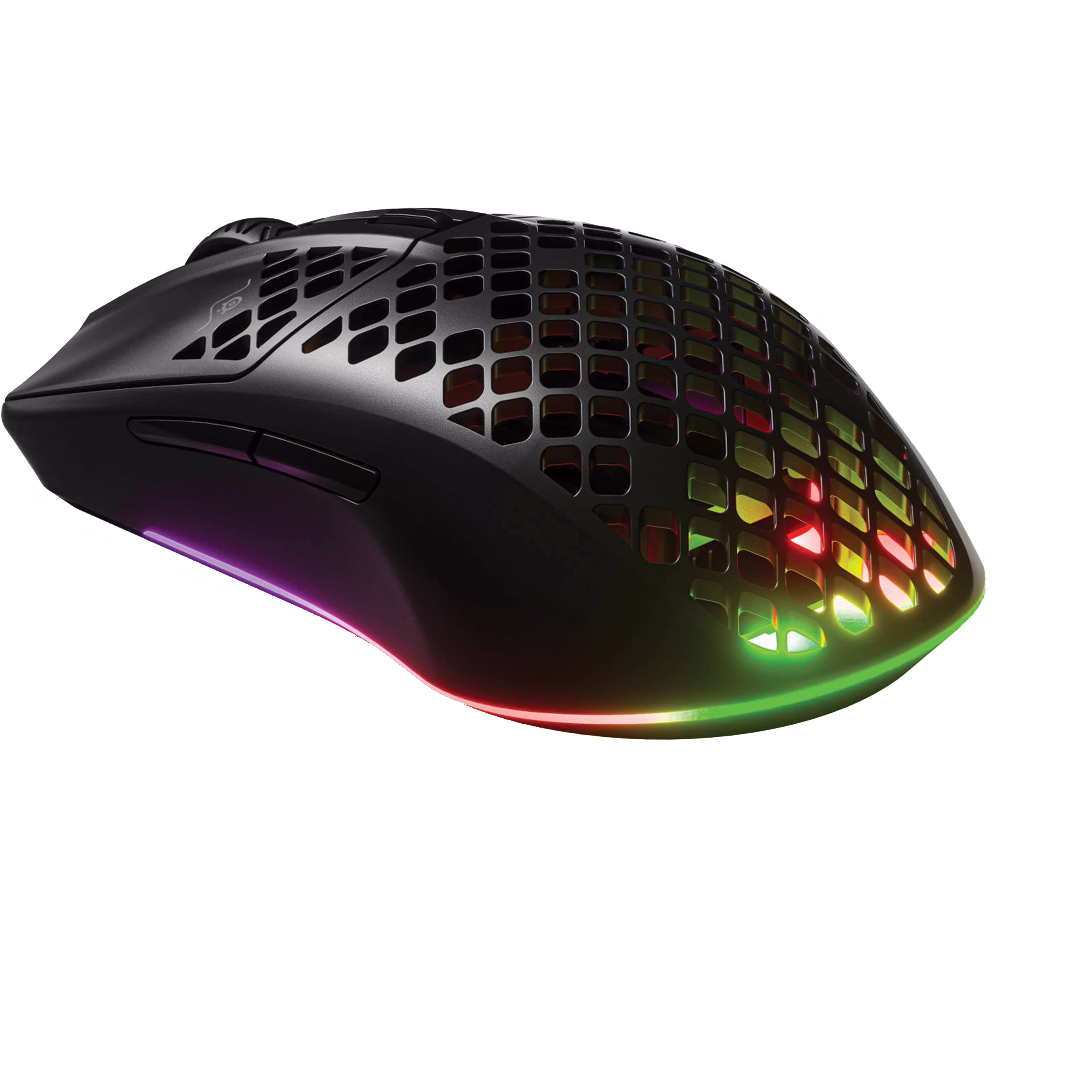 SteelSeries Aerox 3 Wireless Onyx Edition, Ultra-Lightweight 68g Gaming Mouse, IP54 AquaBarrier, 200-Hour Battery, & Quantum 2.0 Wireless, Black | 62612 image