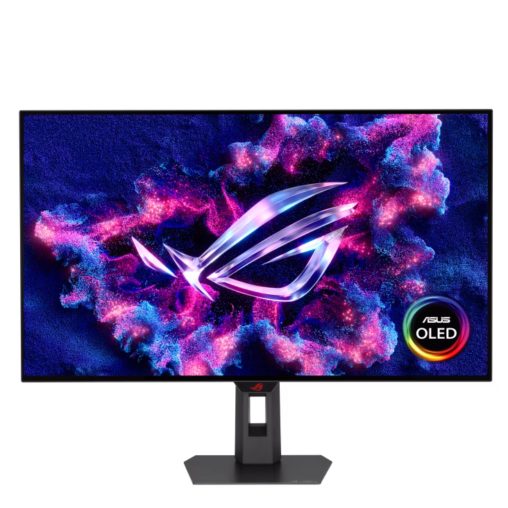 ASUS ROG ROG Strix OLED XG32UCWMG 32-inch Gaming monitor, 4K TrueBlack Glossy OLED, dual mode (4K@240Hz, FHD@480Hz), 0.03ms (GTG), G-SYNC compatible, custom heatsink, OLED Care Pro, Neo Proximity Sensor, VESA DisplayHDR 400 True Black, Auto KVM, USB Type-C, ASUS UAE 3 Years Warranty | 90LM0BW0-B01371 – Buy Online