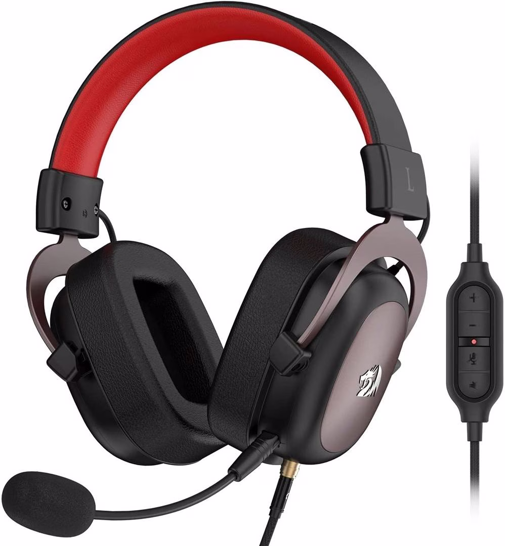 Redragon ZEUS 2 H510-1 Wired Gaming Headset, 7.1 Surround Sound, 53mm Drivers, Detachable Noise-Canceling Mic, Multi-Platform | ZEUS 2 H510-1 – Buy Online
