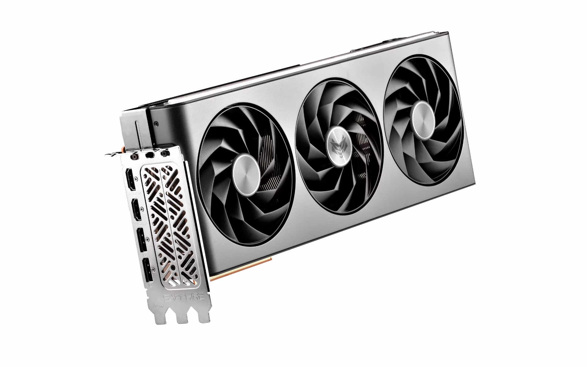 SAPPHIRE NITRO+ AMD Radeon RX 7800 XT OC Gaming Graphics Card, 16GB DDR6 256 bit Memory, Vulkan Optimized, 2565 Boost Clock, 19.5 Gbps Memory Speed, AMD RDNA 3, PCIE 4.0, 2x HDMI 2x DisplayPort | 11330-01-20G thumbnail 3