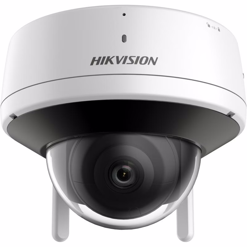 HIKVISION DS-2CV2141G2-IDW 4 MP Outdoor Audio Fixed Wi-Fi Dome Network Camera, Built-In Two-Way Audio, IP66, Memory Card Support Up to 512 GB – Buy Online