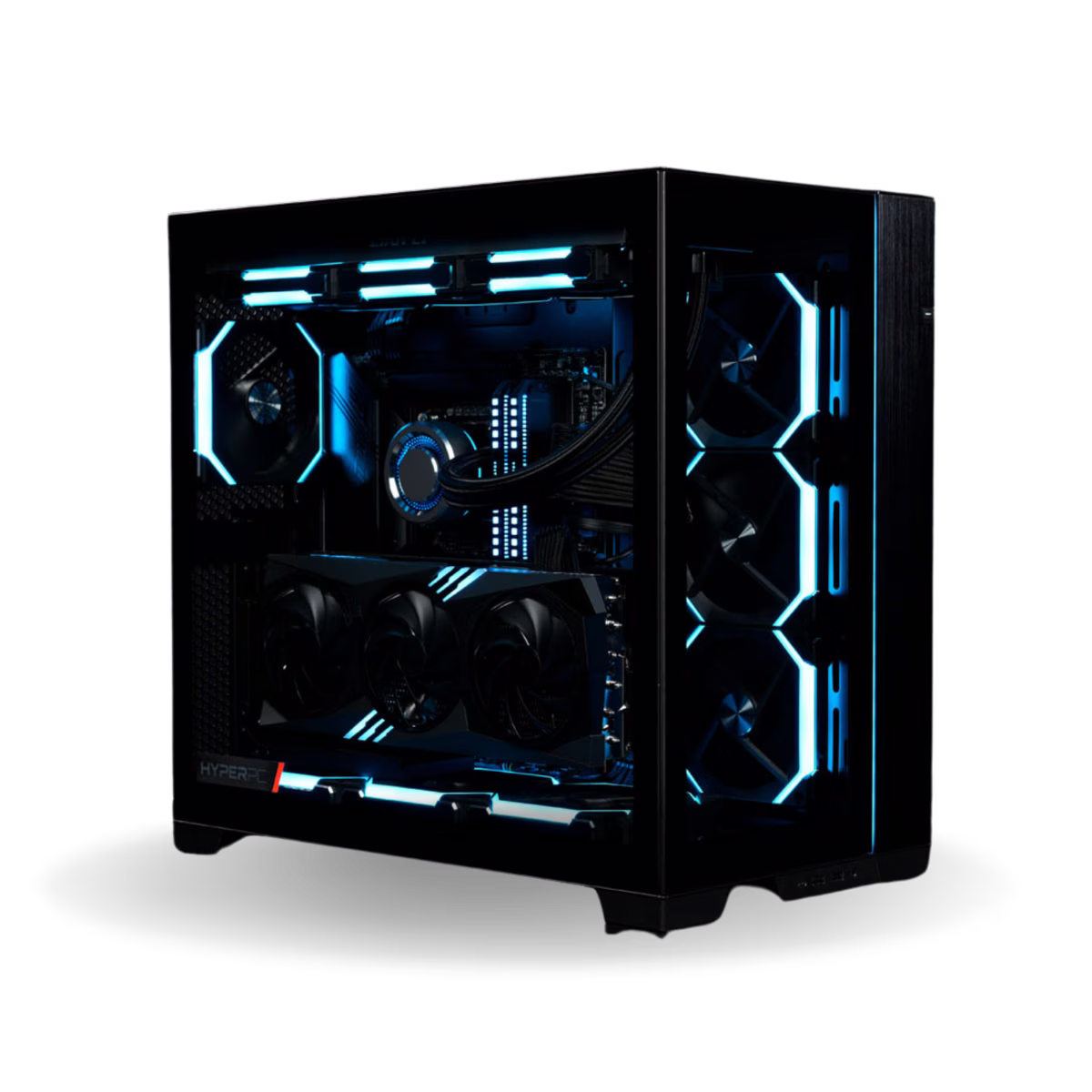 Nanotech ALPHA G9 - Intel Core i9-14900K 6GHz MaxTurbo Boost, ZOTAC GeForce RTX 4080 SUPER 16GB, Titanium 64GB DDR5 6400MHz, 2TB SSD Gen4 M.2, 1000W PSU 80PLUS Gold, LCD 360 Liquid Cooler, WiFi + BT thumbnail 2