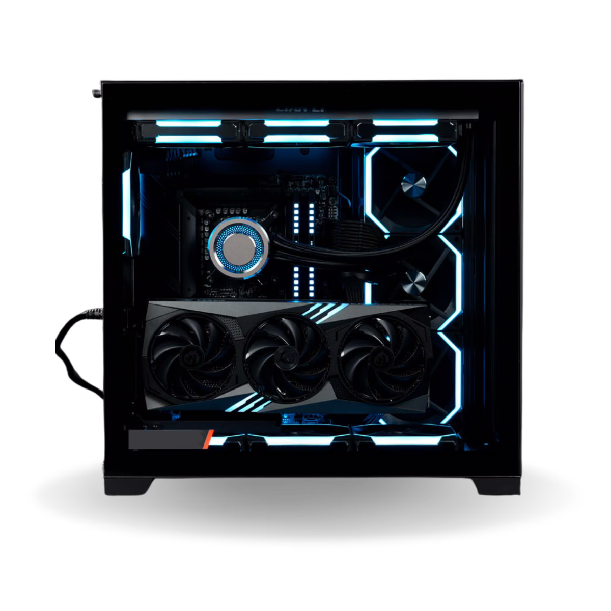 Nanotech ALPHA G9 - Intel Core i9-14900K 6GHz MaxTurbo Boost, ZOTAC GeForce RTX 4080 SUPER 16GB, Titanium 64GB DDR5 6400MHz, 2TB SSD Gen4 M.2, 1000W PSU 80PLUS Gold, LCD 360 Liquid Cooler, WiFi + BT thumbnail 5