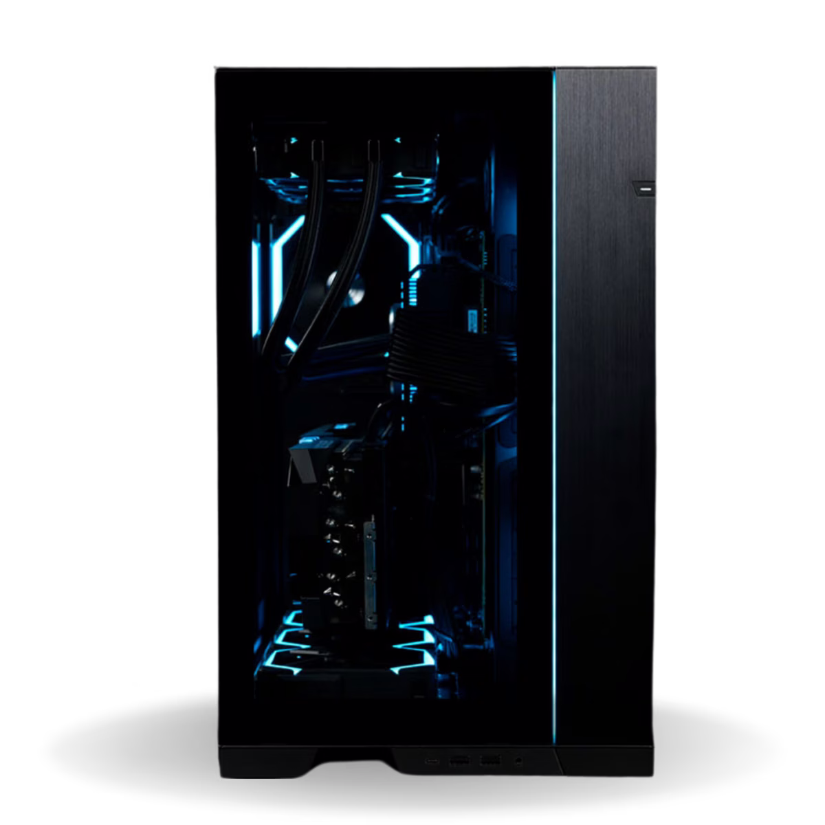 Nanotech ALPHA G9 - Intel Core i9-14900K 6GHz MaxTurbo Boost, ZOTAC GeForce RTX 4080 SUPER 16GB, Titanium 64GB DDR5 6400MHz, 2TB SSD Gen4 M.2, 1000W PSU 80PLUS Gold, LCD 360 Liquid Cooler, WiFi + BT thumbnail 3