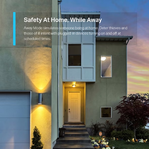 tp-link Tapo Mini Smart Wi-Fi Socket, Energy Monitoring, Instantly turn connected devices on/off wherever you are through the Tapo app, Schedule, Timer, Energy Monitoring, Voice Control, Away Mode, Compact Design, Easy Setup and Use | Tapo P110 V1 thumbnail 3