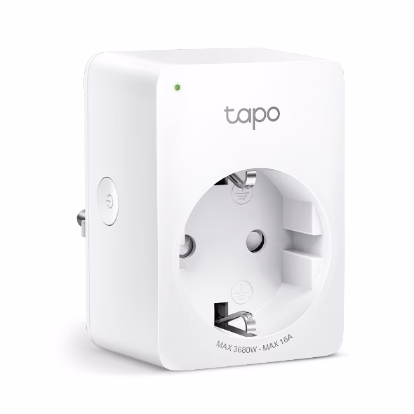 tp-link Tapo Mini Smart Wi-Fi Socket, Energy Monitoring, Instantly turn connected devices on/off wherever you are through the Tapo app, Schedule, Timer, Energy Monitoring, Voice Control, Away Mode, Compact Design, Easy Setup and Use | Tapo P110 V1 thumbnail 2
