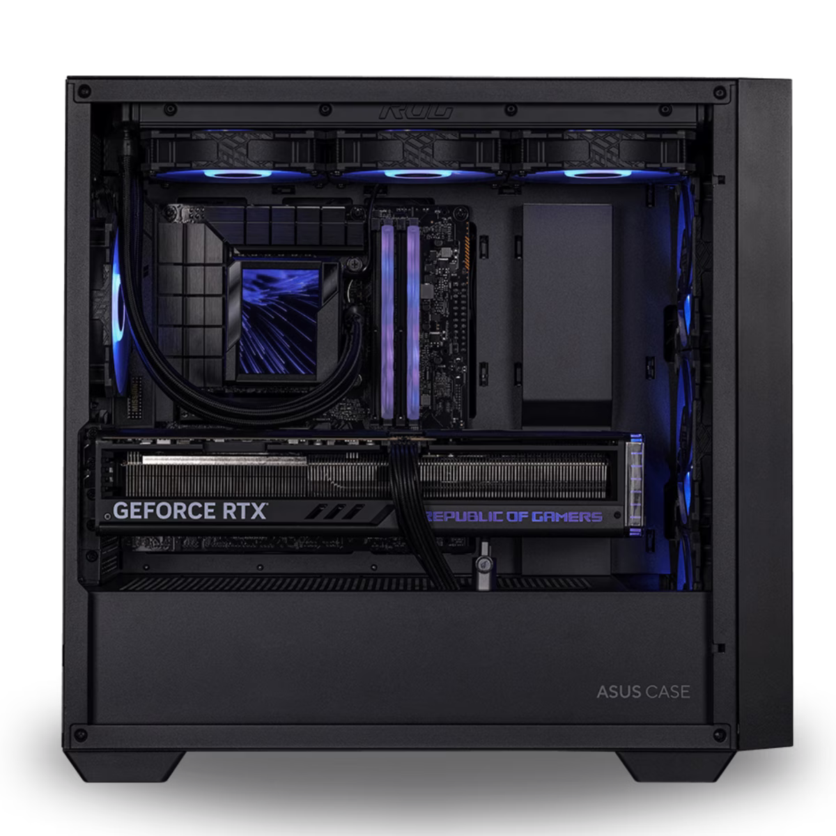 Infinity Custom Gaming PC, Intel Core i5-13400 13th Gen, GeForce RTX 5060 Ti Infinity 3 16GB GDDR7, 16GB (2x8GB) RGB RAM, 1TB NVMe SSD, LCD AIO Liquid Cooler, 650W, WiFi thumbnail 3