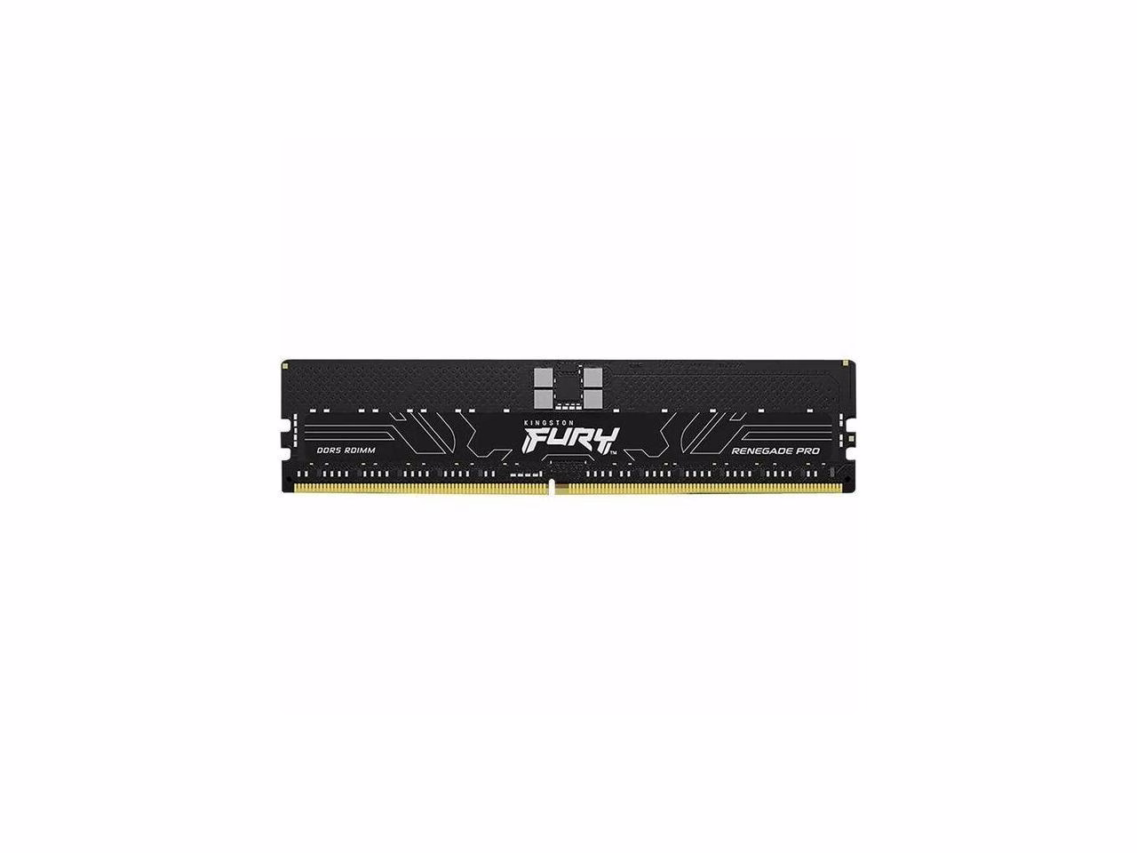 Kingston Fury Renegade Pro Expo 256GB RAM, 6000MT/s DDR5 ECC Reg CL32 DIMM (Kit of 8) Memory Overclockable ECC Registered DIMM, Single-rank Memory - CL32 - 1.35 V - E | KF560R32RBEK8-256 thumbnail 2