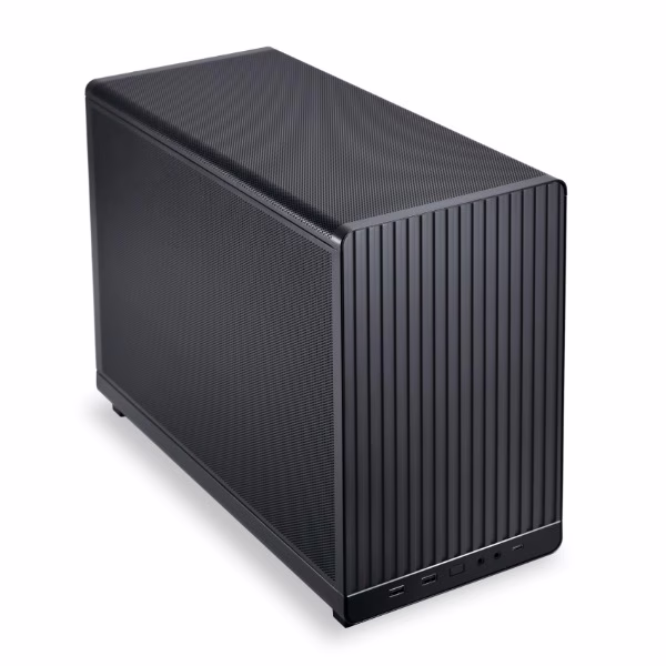 LIAN LI DAN A3-MATX BLACK SMALL CASE - M-ATX/MINI-ITX (STEEL INSIDE,SIDE MESH PANEL) G99.A3X.00 thumbnail 2