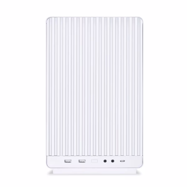 LIAN LI DAN A3-MATX WHITE SMALL CASE-M-ATX/MINI-ITX (STEEL INSIDE, SIDE MESH PANEL) thumbnail 3