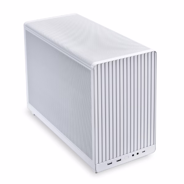m ATX White Mini Gaming PC Powered By ASUS, AMD Ryzen 7 7800X3D, 8-Core, 16-Thread, ROG STRIX RTX 4080 Super 16GB, 64GB (2x32GB) 6000MTs, 2TB NVMe, 360mm AIO Cooler, 1200W thumbnail 2
