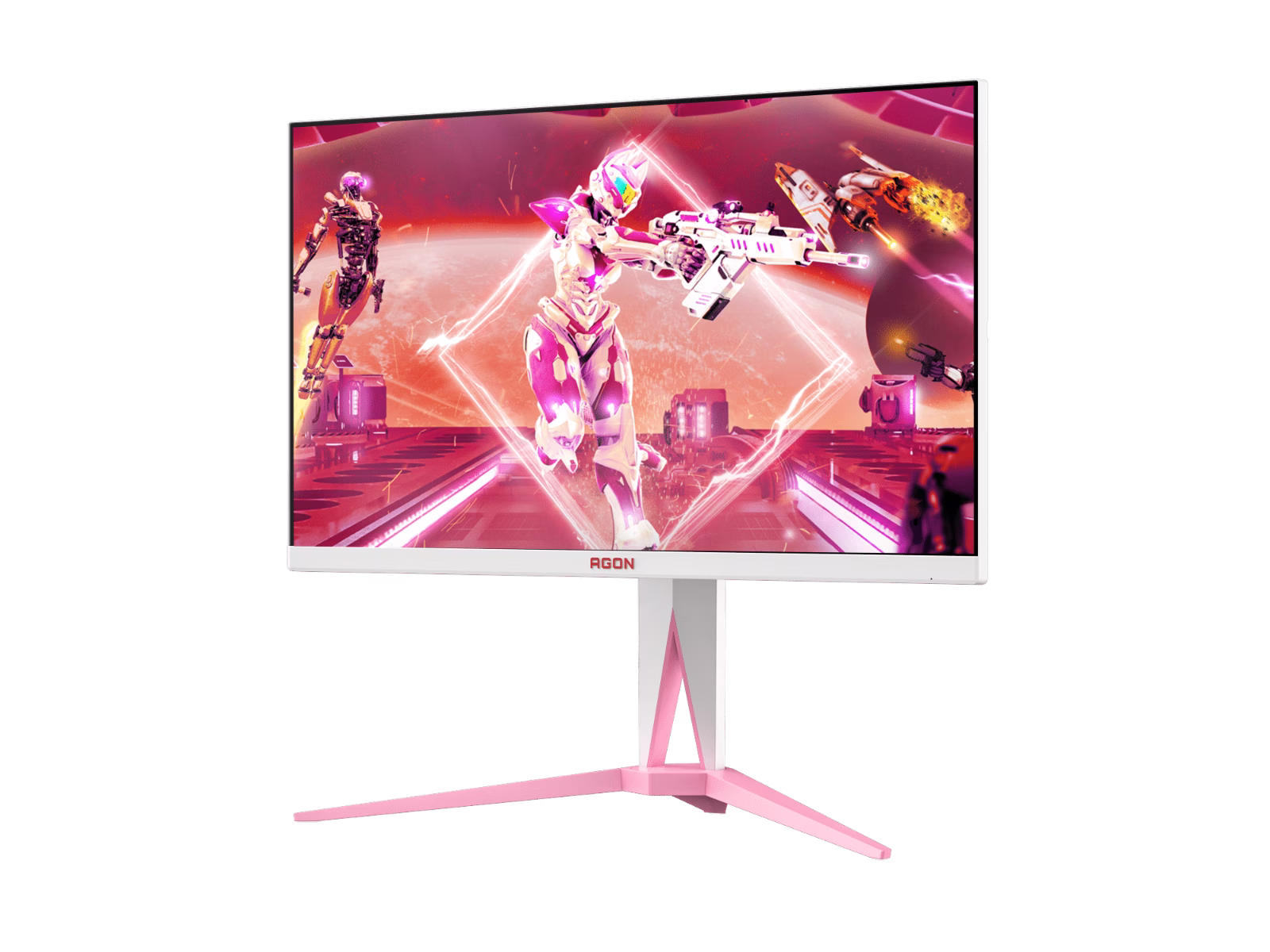 AOC Agon 27" IPS QHD 2K Flat Monitor AG275QXR PINK thumbnail 4