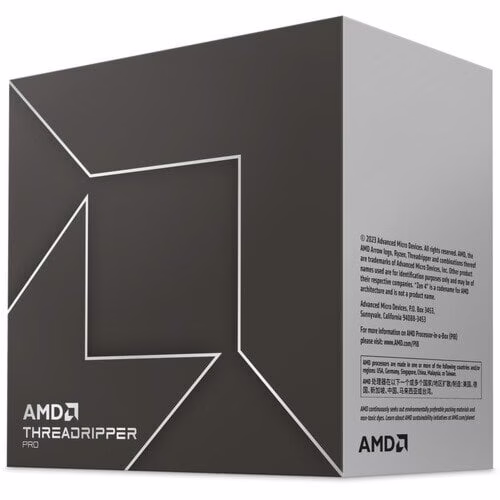 AMD RyzenTM ThreadripperTM PRO 7955WX Workstation Processor, 16 Cores, 32 Threads, 5.3 GHz, 80 MB Cache, 350 W TDP, PCIe 5.0, DDR5 ECC Memory Support, sTR5 Socket, Zen 4 Architecture | 100000886WOF – Buy Online