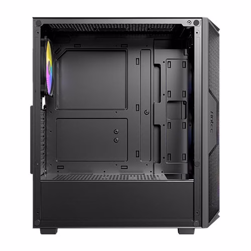 Antec AX61 ELITE Mid-Tower Gaming Case, 4x Preinstalled ARGB Fans, 4MM Tempered glass, ATX MOBO Supports, Black thumbnail 7