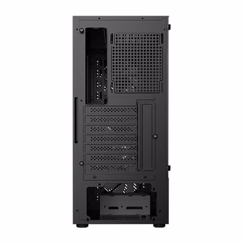Antec AX20 Elite Mid-Tower Gaming Case, Tempered Glass, Steel+Plastic, 3x Pre Installed Fans, up to 8 x 120 mm faFans, Supports upto ATX MOBO, Black |  thumbnail 5
