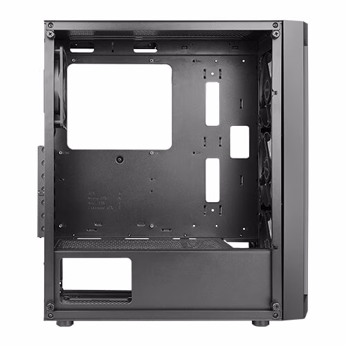 Antec NX290 NX Series-Mid Tower Gaming Case, Tempered glass, 4x Pre Installed Fans, MOBO Supports E-ATX, Black thumbnail 5
