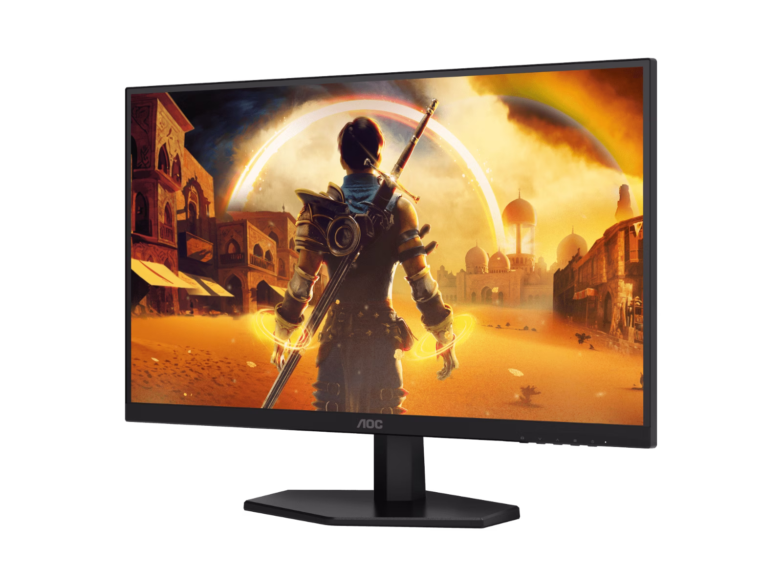 AOC 27G42E 27" Fast IPS Gaming Monitor, 1920 X 1080 (FHD), 0.5ms, Fast IPS, Adaptive Sync, Super color, HDMI, DP, Black & Red | 27G42E thumbnail 7