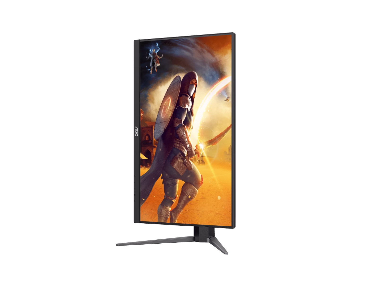 AOC Q27G4 27" QHD Fast IPS 2K Gaming Monitor, 2560 ?? 1440 (QHD) Fast IPS, Adaptive-Sync Technology, 180Hz Refersh Rate, 0.5ms Response Time, DisplayHDR 400, 1.07Billion Colors with Delta E 2, HDMI / DisplayPort, Red & Black | Q27G4 thumbnail 6