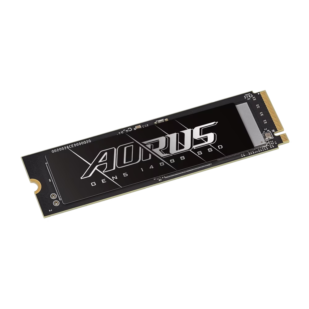 GIGABYTE AORUS Gen5 14000 SSD 2TB PCIe 5.0 NVMe M.2 Internal Solid State Hard Drive with Read Speed Up to 14500MB/s, Write Speed Up to 12700MB/s | AG514K2TB G10 thumbnail 6