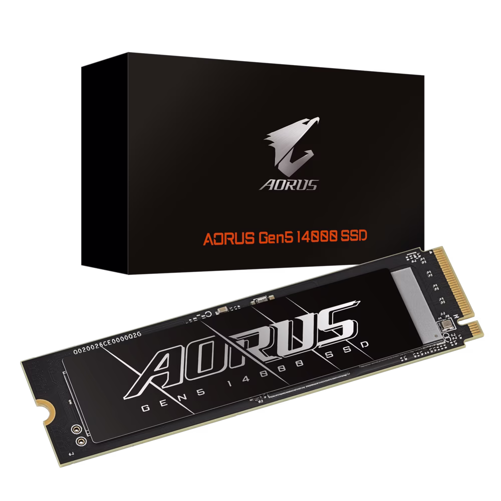 GIGABYTE AORUS Gen5 14000 SSD 2TB PCIe 5.0 NVMe M.2 Internal Solid State Hard Drive with Read Speed Up to 14500MB/s, Write Speed Up to 12700MB/s | AG514K2TB G10 thumbnail 5