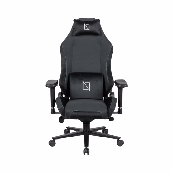 NAVO APEX CORE Gaming Chair, Breathable and Comfortable SoftKnit Fabric, Backrest Recline: 90-135, Ideal For Gamers, Office Workers | Black image