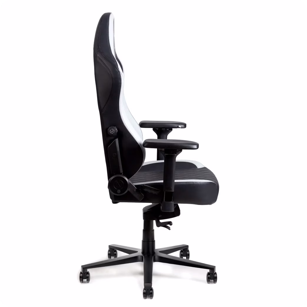 NAVO APEX Cloud Leather Premium Gaming/Office Ergonomic Chair, 155?? Reclining High Back, 4D Metal Armrest, Magnetic Memory Foam Headrest & Lumbar Support | JET BLACK thumbnail 3