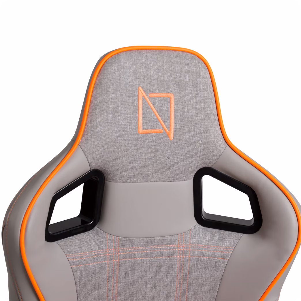 NAVO APEX AIR Formula Series Premium Ergonomic Chair for Gaming/Office, 155?? Reclining High Back Chair with 4D Metal Armrest, Magnetic Memory Foam Headrest & Lumbar | Flaming Orange thumbnail 3