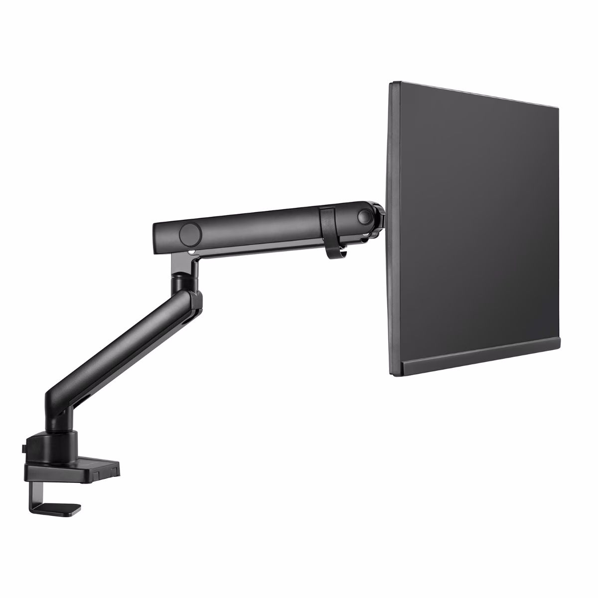 SilverStone ARM13 Single Monitor Arm w/ Mechanical Spring Design & Versatile Adjustability, For Monitors Up To 32" Size & 9kg, VESA Mounting Interface, 100mm x 100mm Mounting Hole, Black | SST-ARM13 thumbnail 12