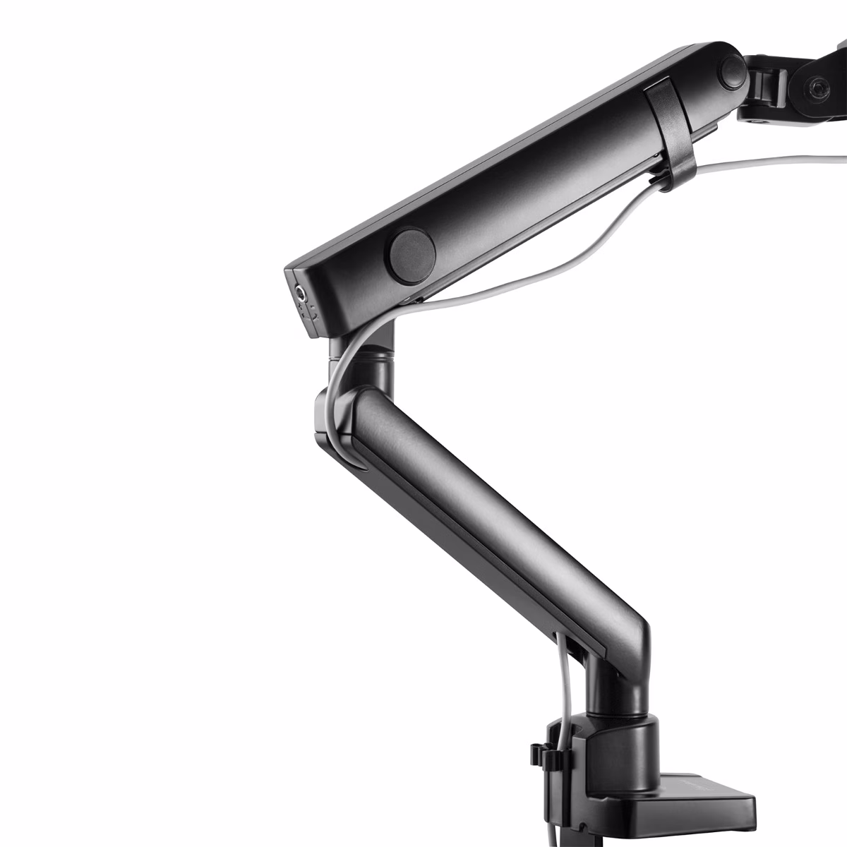 SilverStone ARM13 Single Monitor Arm w/ Mechanical Spring Design & Versatile Adjustability, For Monitors Up To 32" Size & 9kg, VESA Mounting Interface, 100mm x 100mm Mounting Hole, Black | SST-ARM13 thumbnail 14