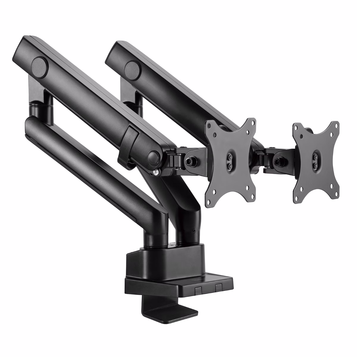 SilverStone ARM25 Dual Monitor Arm w/ Mechanical Spring Design Versatile Adjustability, Monitors Up To 32" Size 9kg Weight, VESA Mounting Interface Standard, 100mm Mounting Hole, Black SST-ARM25 thumbnail 5