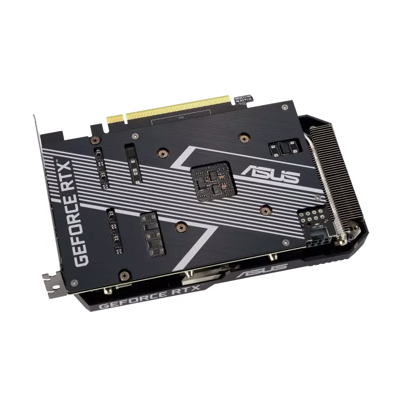 Asus Dual GeForce RTX 3050 OC Edition Graphics Card, 8GB GDDR6 128 Bit Memory, PCI Express 4.0 Bus, 2560 Cuda Cores, 14 Gbps, 2 Slot, 1852 MHz Engine Clock, OpenGL 4.6 | 90YV0HH0-M0NA00 thumbnail 2