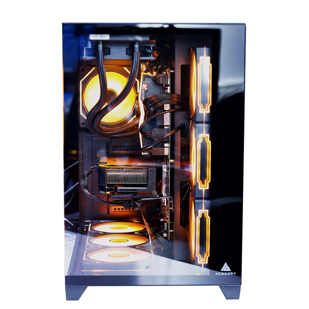 Mercury Gaming PC - Ryzen 7 7800X3D, RTX 4060 8GB, 64GB (2x32) DDR5 4800Mhz RAM, 750W PSU, B760 Motherboard, W11 Pro thumbnail 5