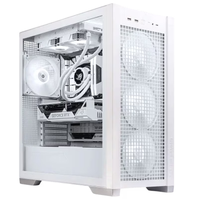 AMD White Gaming & Rendering PC, AMD 7800X3D- RYZEN 7, PURE RX9070 XT AMD RADEON 16GB, 64GB (2x32GB) DDR5, 2TB NV3 NVME, 850W – Buy Online