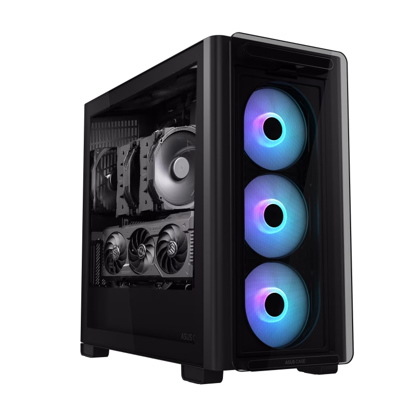 Nanotech A23 PLUS  Gaming PC - AMD Ryzen 5-7600X | NVIDIA RTX 4060 8GB GPU | 32GB D5 RAM | 1TB M.2 NVMe SSD | AIR COOLER | 750W PSU | B650M | WiFi/BT Ready | Win11 Pro | Desktop??Computer image