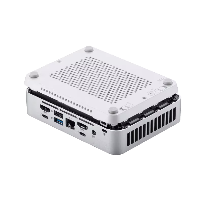 ASUS NUC 14 PRO+ White Mini-PC Kit, Intel Core Ultra 9 Processor 185H, Intel Arc GPU,  Intel Wi-Fi 6E, BT 5.3, Thunderbolt 4 Type-C, HDMI 2.1, LAN, RNUC14RVSU900002I | 90AR0051-M000J  (NO SSD NO RAM) ASUS MINI PC thumbnail 3