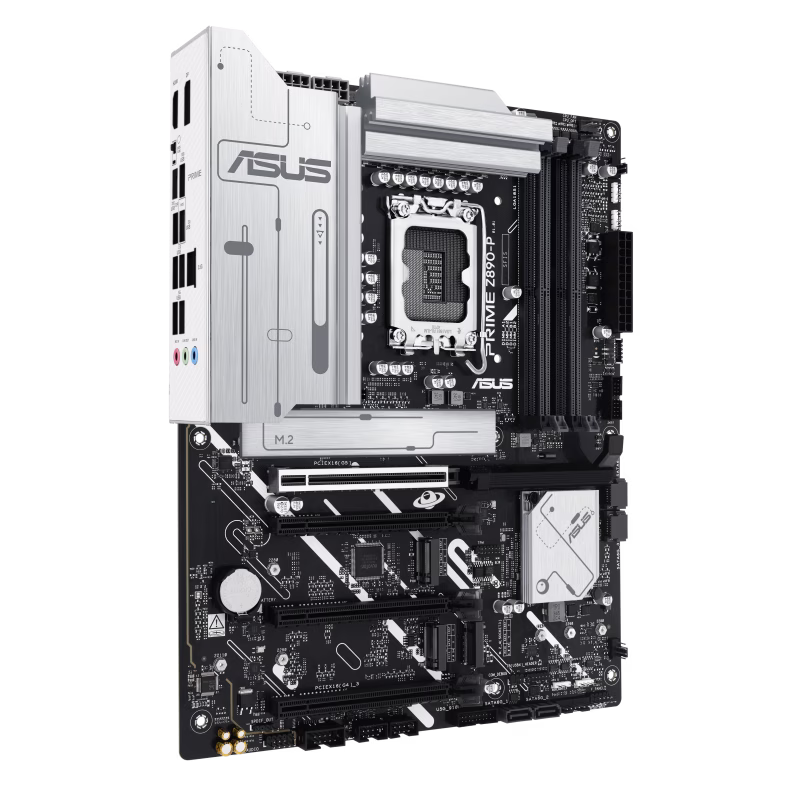 ASUS Prime Z890-P Intel Z890 LGA 1851 ATX Motherboard, Intel Core Ultra Ready, AI PC Ready, DDR5 Support, PCIe 5.0, Thunderbolt 4 (USB4), Aura Sync | 90MB1I50-M0EAY0 thumbnail 4