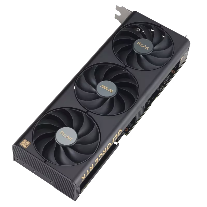 ASUS ProArt GeForce NVIDIA RTX 4060 OC edition 8GB GDDR6 Graphic card,  251 AI Performance, 17 Gbps 128-bit, 3072 CUDA Cores, Max Boost 2580 MHz, Ada Lovelace | 90YV0JM0-M0NA00 thumbnail 7