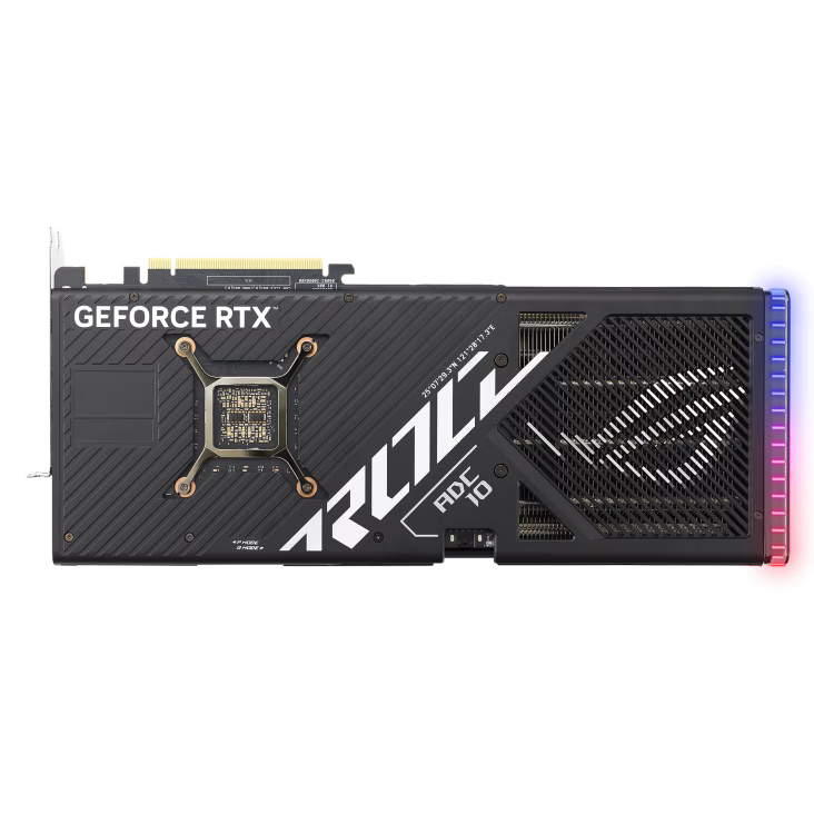 Asus ROG Strix GeForce RTX 4080 SUPER OC Edition Graphics Card, 16GB GDDR6X 256-Bit Memory, 2640 MHz Boost Clock, 23 Gbps Memory Speed, 10240 CUDA Cores, PCI Express 4.0 | 90YV0KB0-M0NA00 thumbnail 5