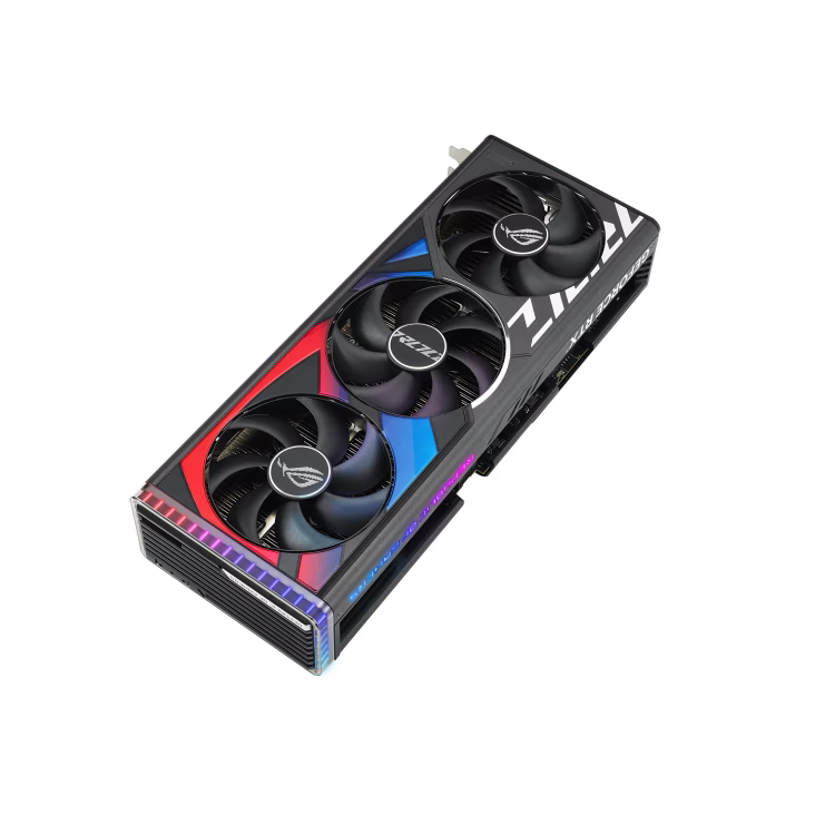Asus ROG Strix GeForce RTX 4080 SUPER OC Edition Graphics Card, 16GB GDDR6X 256-Bit Memory, 2640 MHz Boost Clock, 23 Gbps Memory Speed, 10240 CUDA Cores, PCI Express 4.0 | 90YV0KB0-M0NA00 thumbnail 15