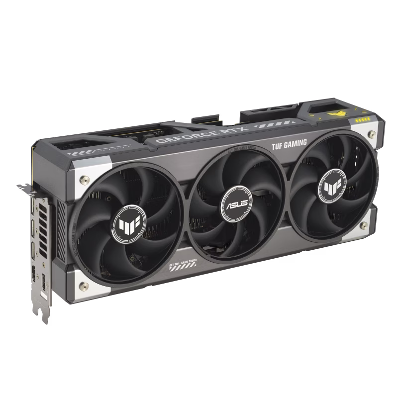 ASUS TUF Gaming NVIDIA GeForce RTX 5080 16GB GDDR7 OC Edition Graphic Card, DLSS 4, 16GB GDDR7, 10752 CUDA Core, 30 Gbps 256-bit, PCI E 5.0, Black | 90YV0M30-M0NA00 thumbnail 5