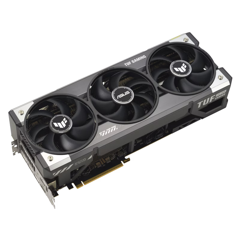 ASUS TUF Gaming NVIDIA GeForce RTX 5080 16GB GDDR7 OC Edition Graphic Card, DLSS 4, 16GB GDDR7, 10752 CUDA Core, 30 Gbps 256-bit, PCI E 5.0, Black | 90YV0M30-M0NA00 thumbnail 6